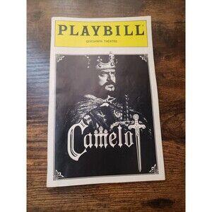CAMELOT Playbill- Robert Goulet- Gershwin Theatre Aug 1993 Vintage Ephemera